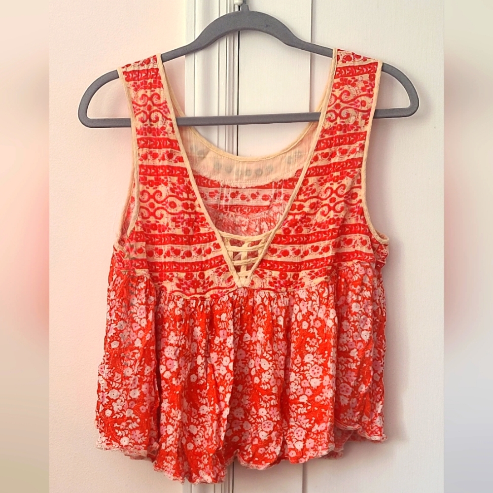 Free People baby doll top